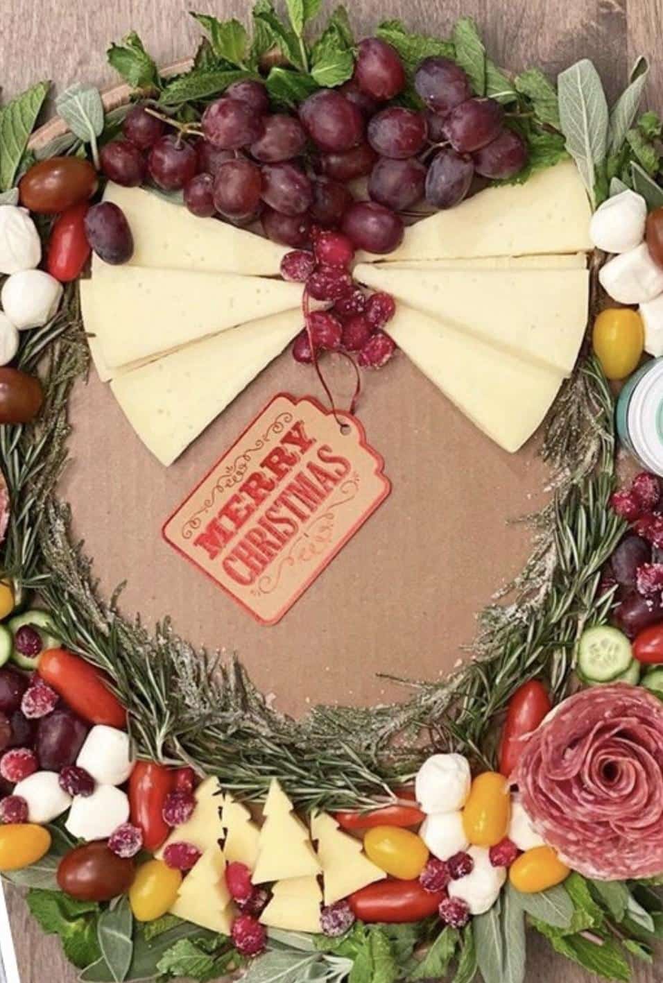 Christmas Wreath Charcuterie